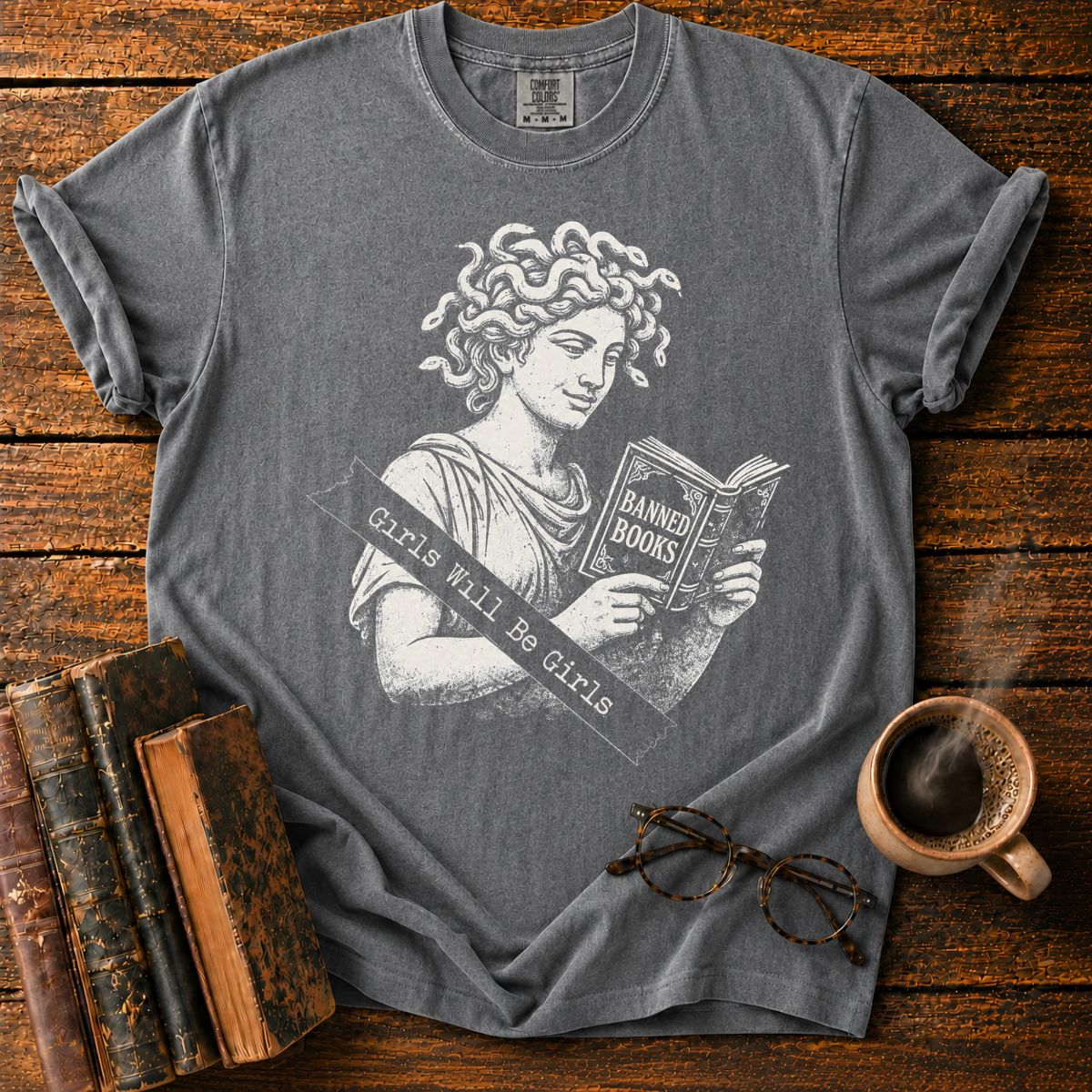 Marble Muse and Banned Books T-Shirt