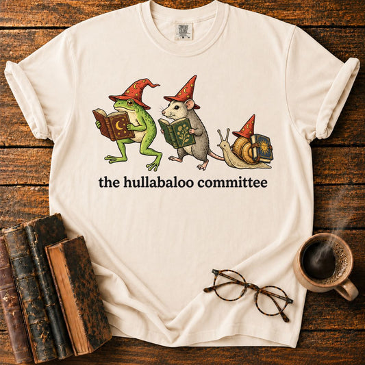Wizard Animals and Magical Books T-Shirt