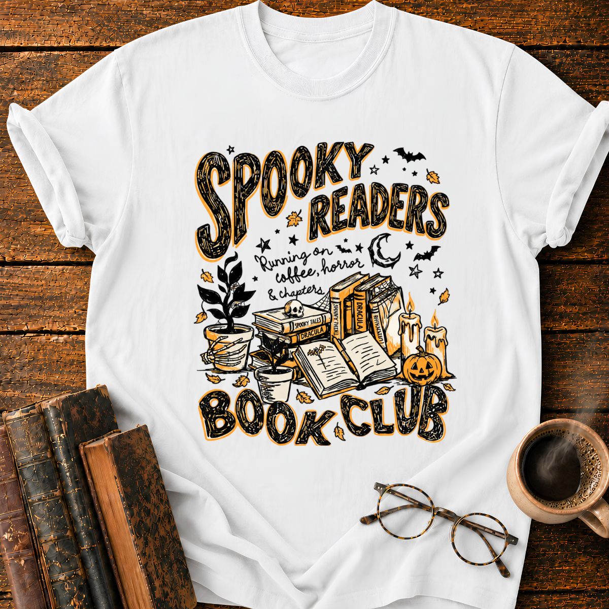 Spooky Readers Book Club T-Shirt