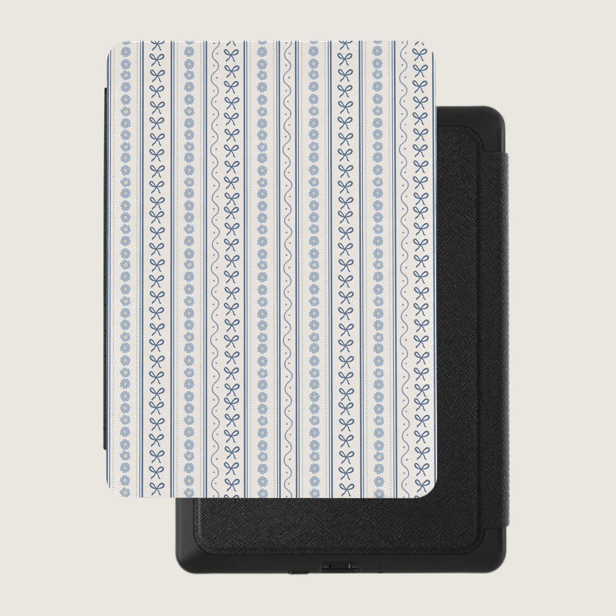 Blue Floral Kindle Case