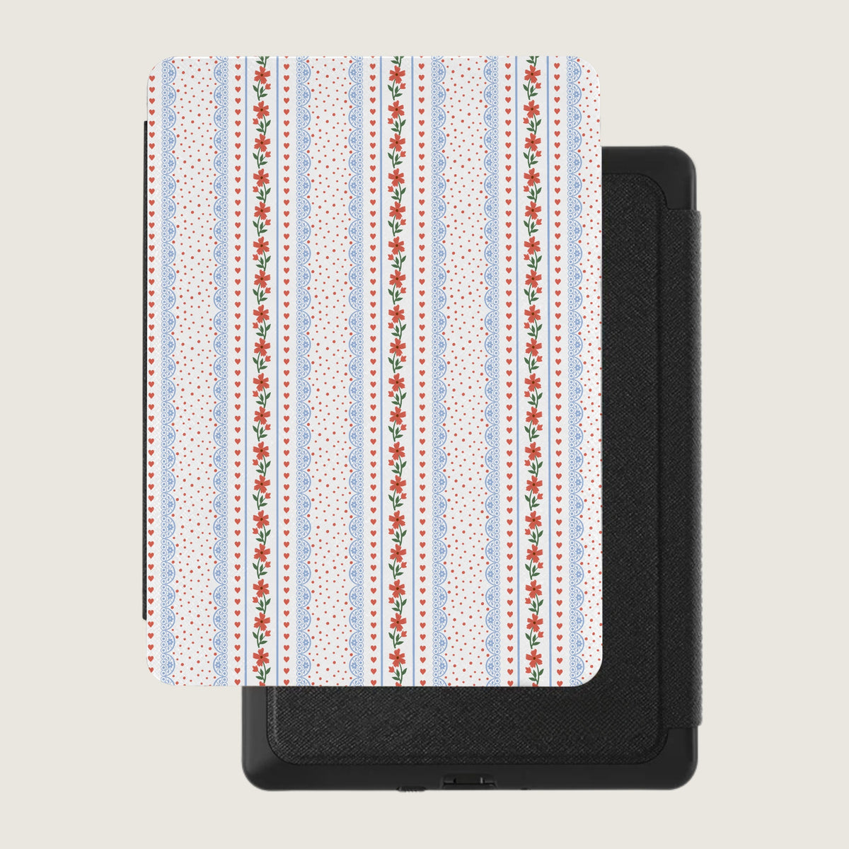 Cottage Stripe Kindle Case