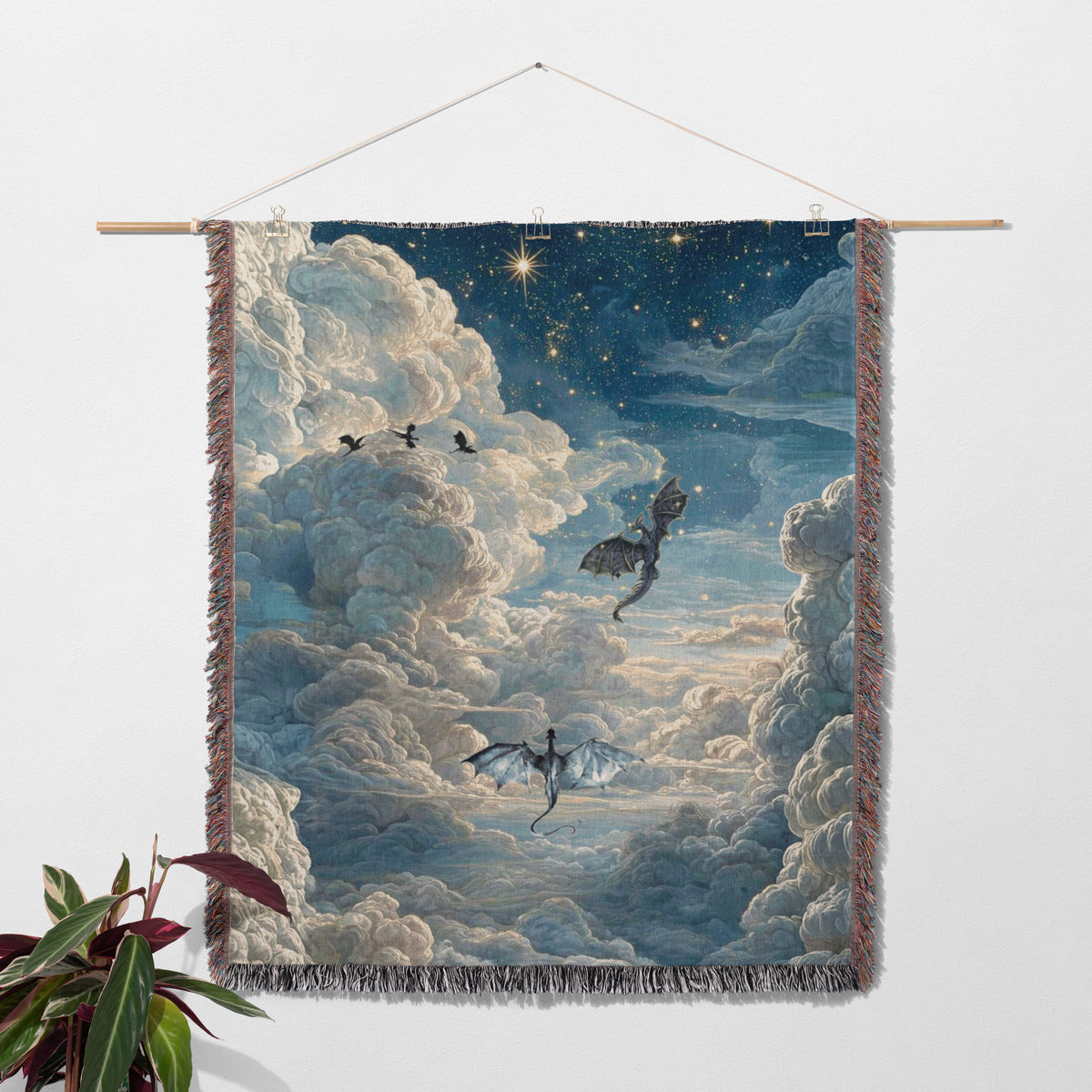 Starfall Woven Throw Blanket