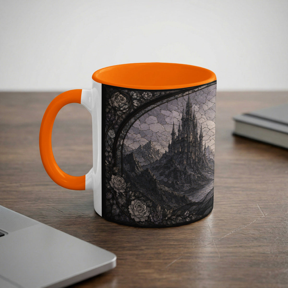 Assassin & Stag Stained Glass Mug