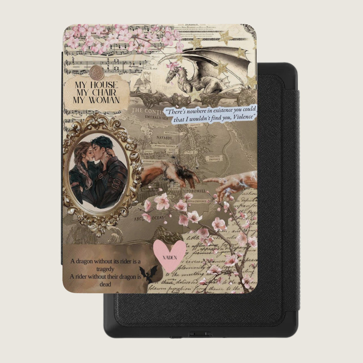 Fourth Wing Navarre Kindle Case