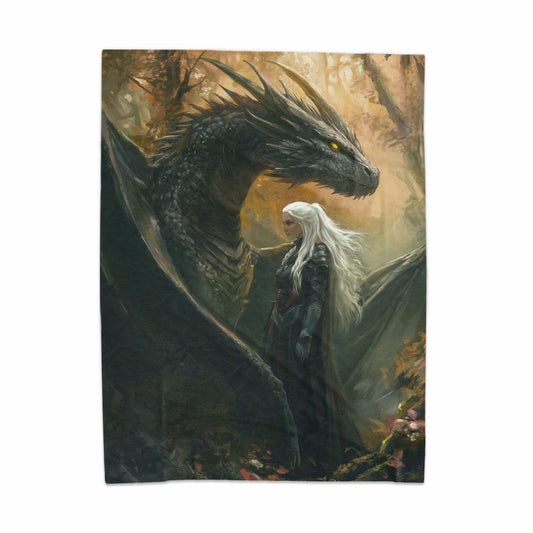 TOG Manon and Abraxos Velveteen Plush Blanket