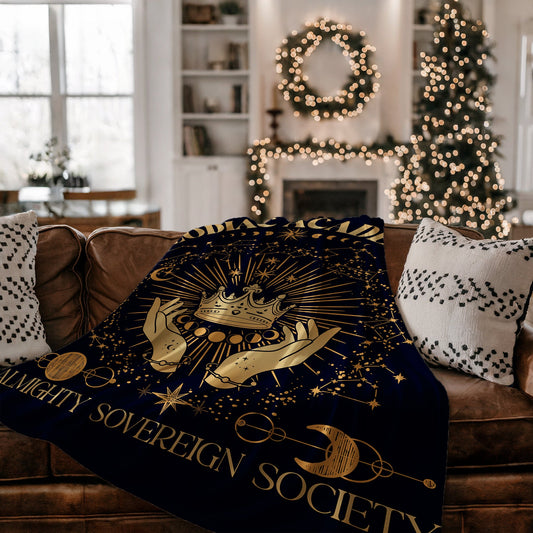 Zodiac Academy Almighty Sovereign Society Velveteen Plush Blanket