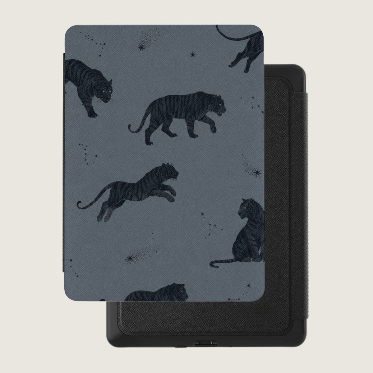 Celestial Tiger Pattern Kindle Case