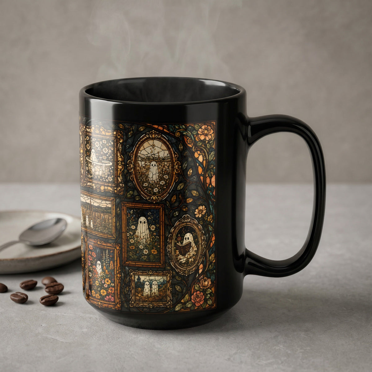 Stained Glass Phantom Gallery Mug