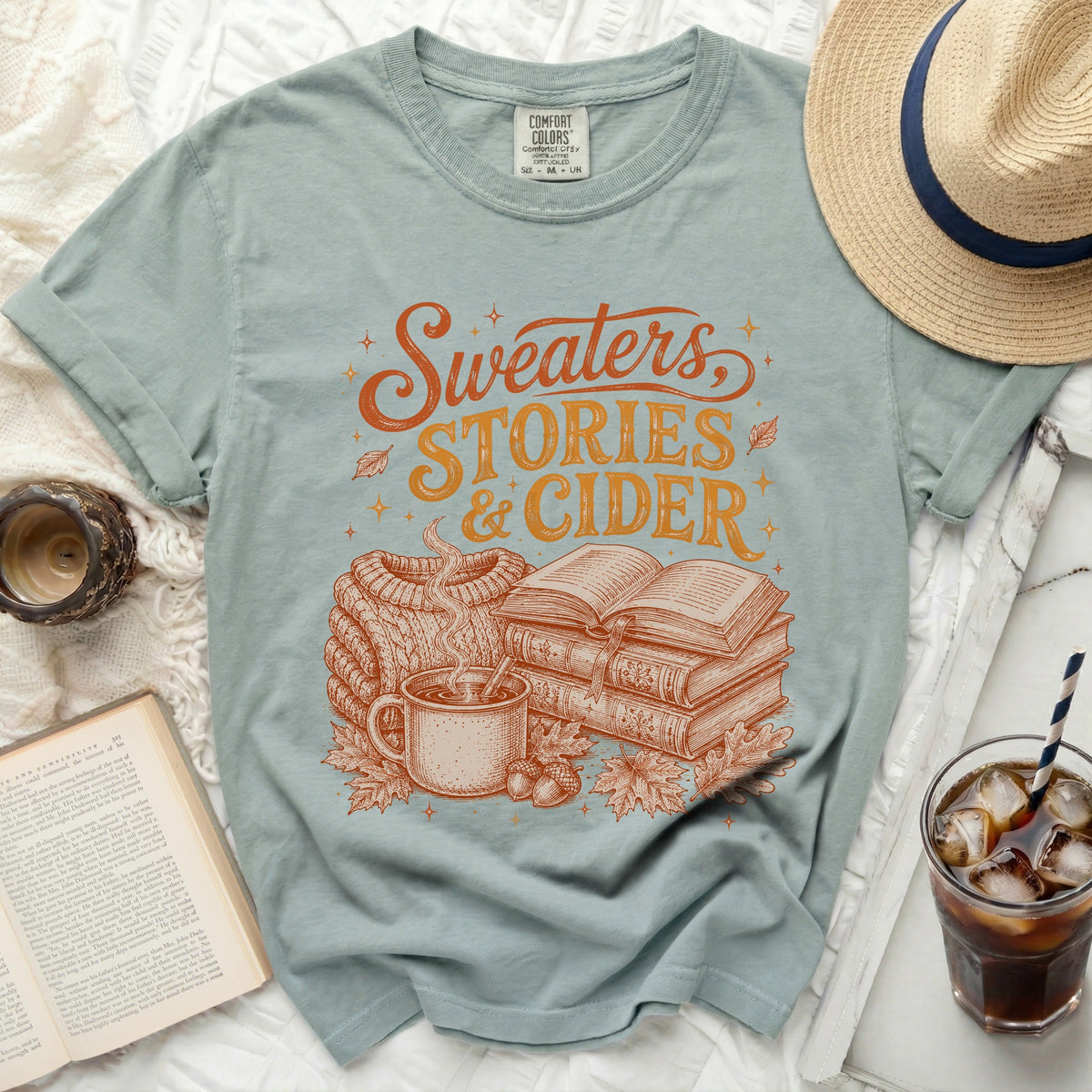 Sweaters, Stories & Cider Tee