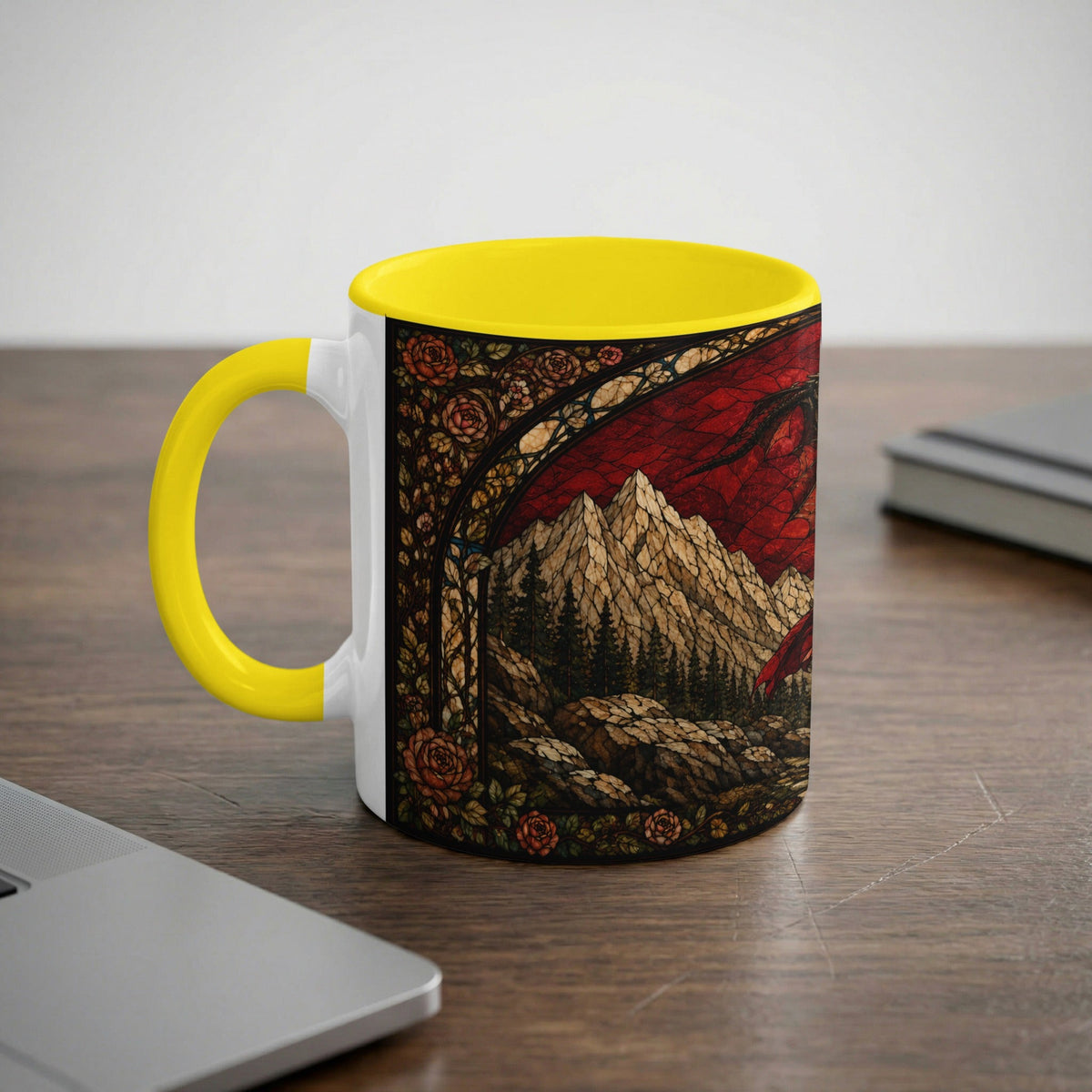 Manon Stained Glass Art Mug