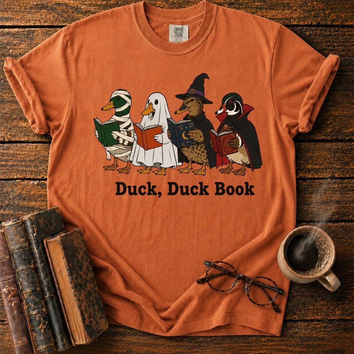 Spooky Ducks Book Club T-Shirt