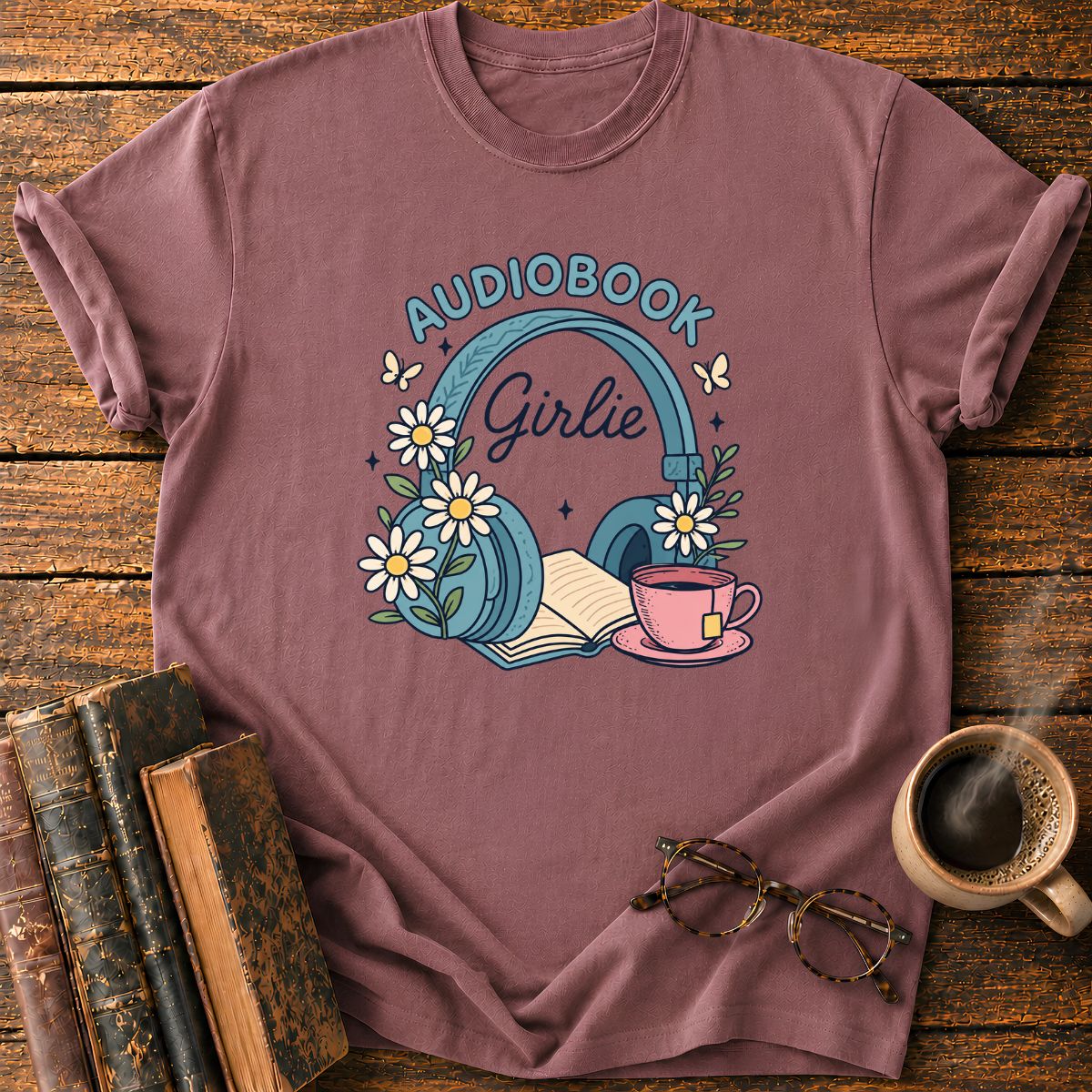 AudioBook Girlie T-Shirt