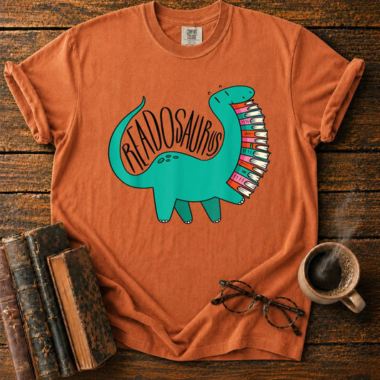 Funny Book Readosaurus T-Shirt