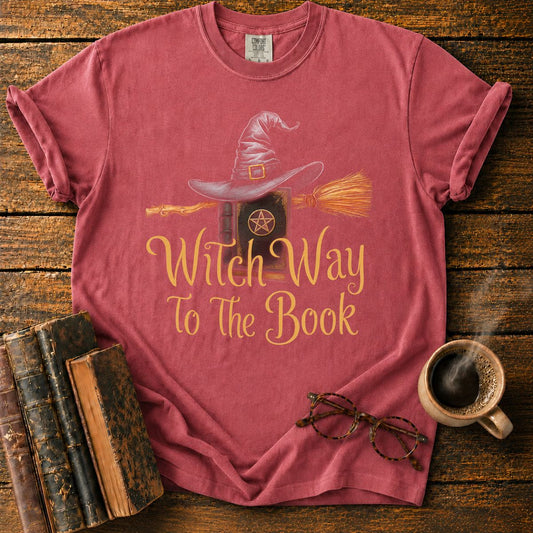 Witch Way To The Book T-Shirt