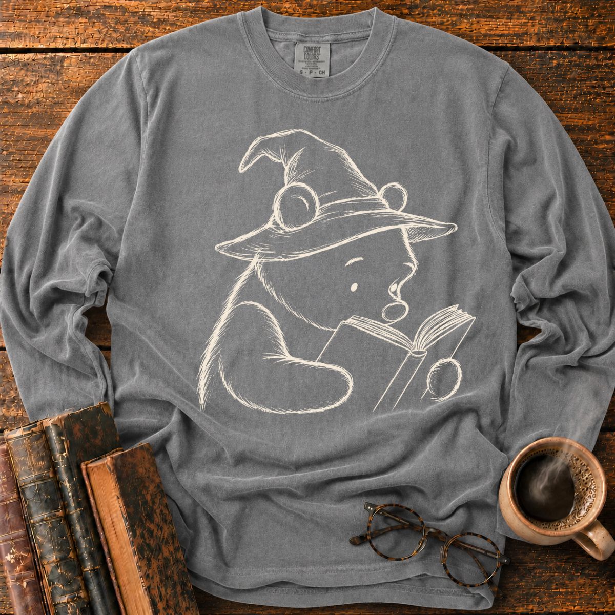 Witch Bear 1928 Reading LS T-Shirt