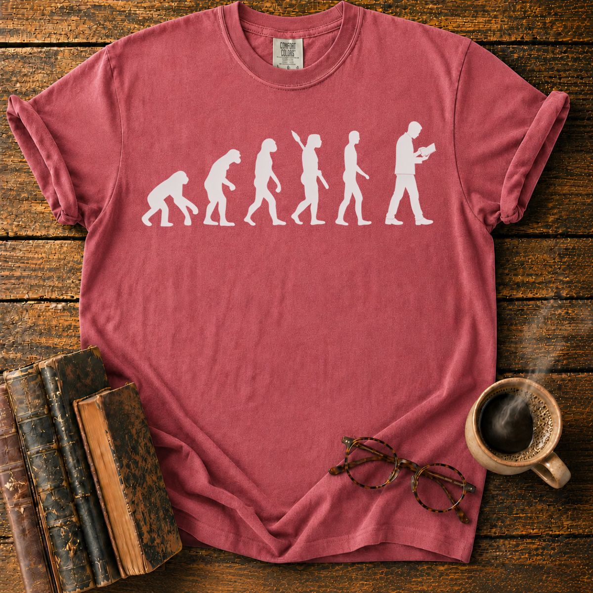 Evolution of Reading T-Shirt