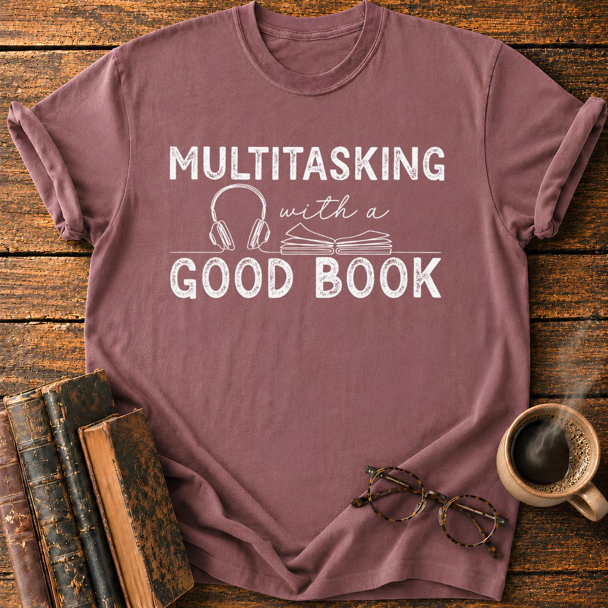 Audiobook Reading T-Shirt