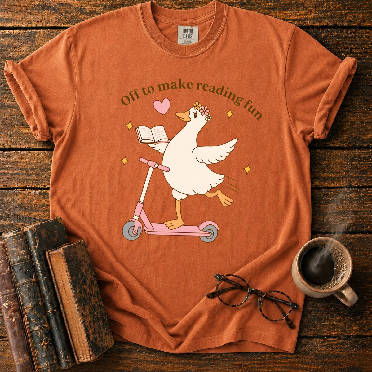 Off To Make Reading Fun T-Shirt