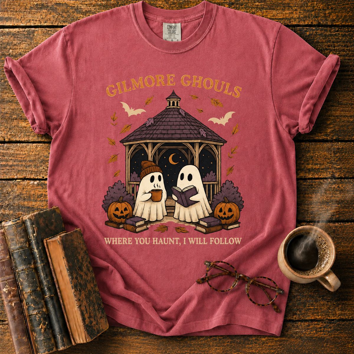 Gilmore Ghouls Gazebo Night T-Shirt