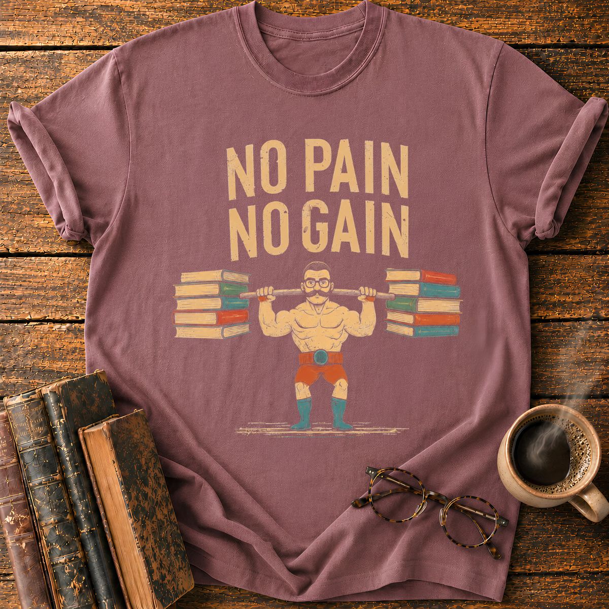 Vintage No Pain No Gain T-Shirt