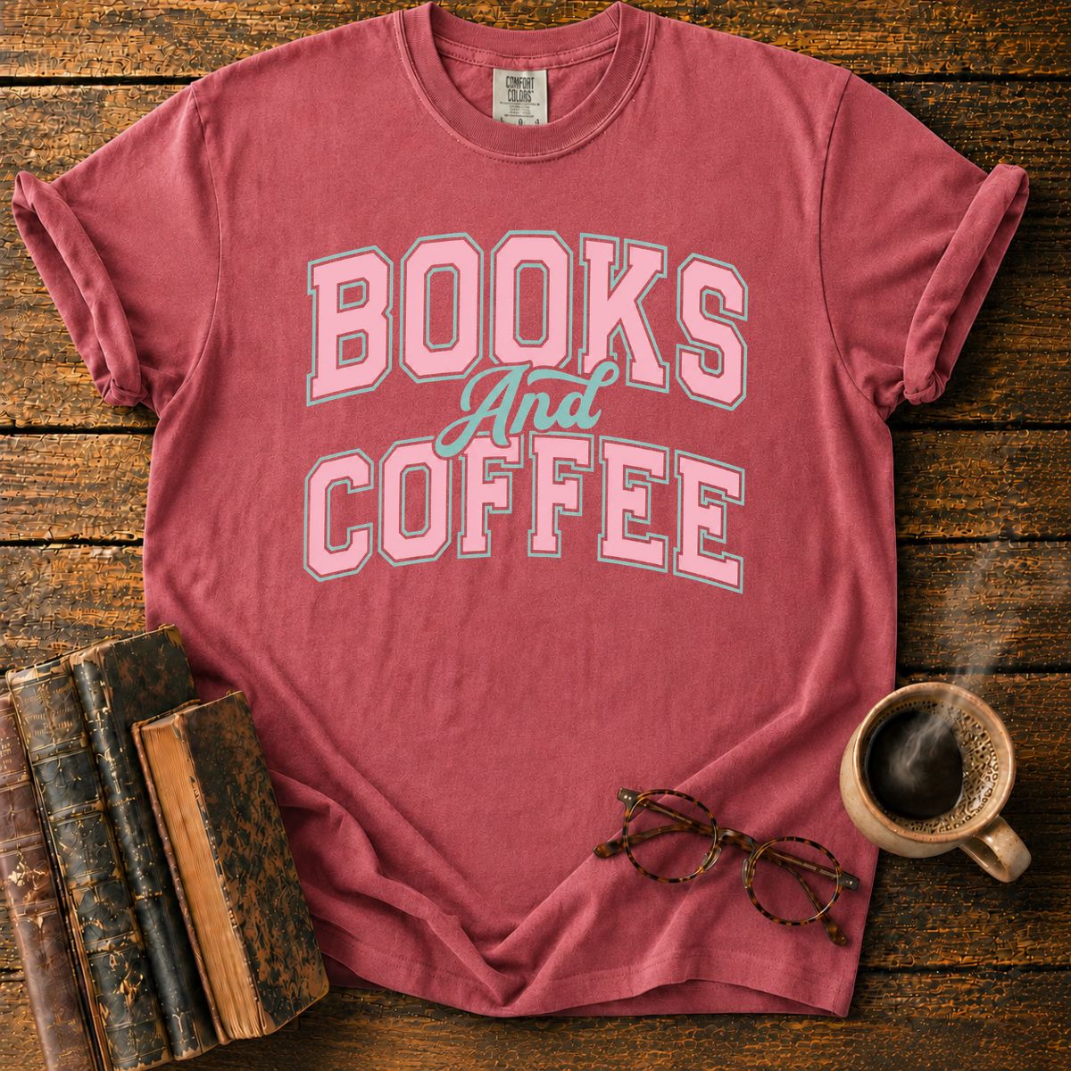 Books And Coffee T-Shirt