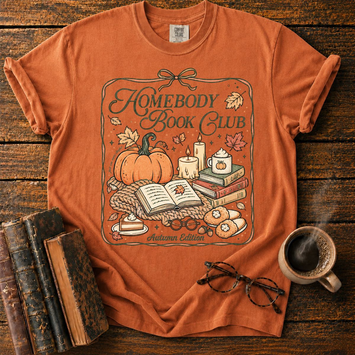 Homebody Book Club Autumn Edition T-Shirt