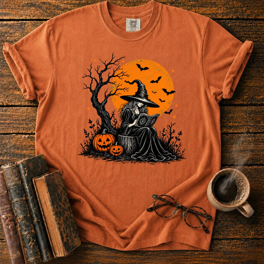 Witch Beneath the Harvest Moon T-Shirt