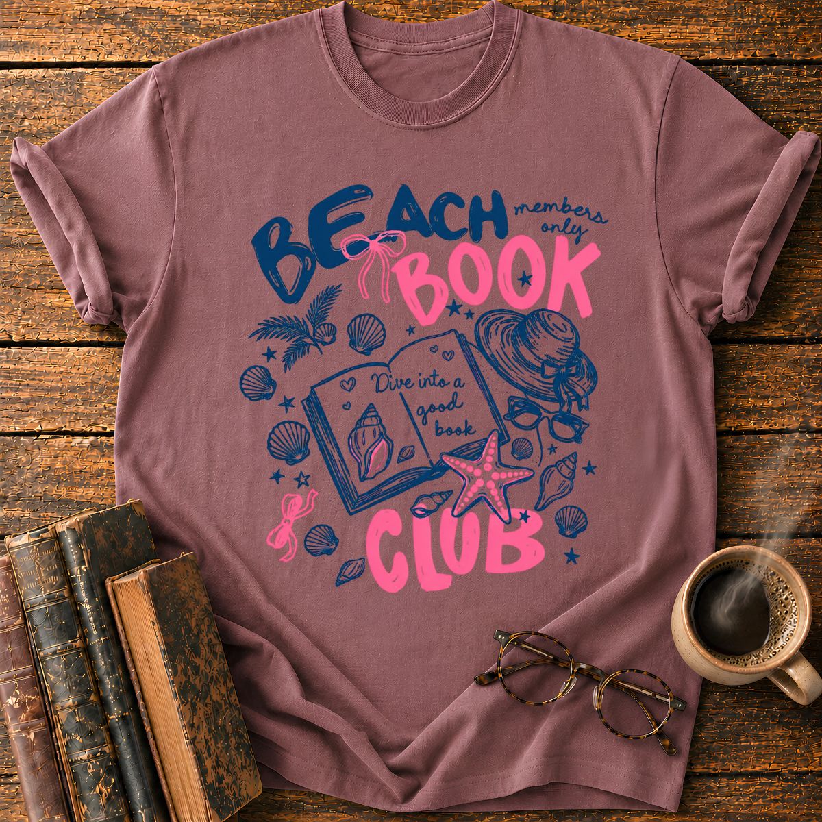 Beach & Book Club T-Shirt