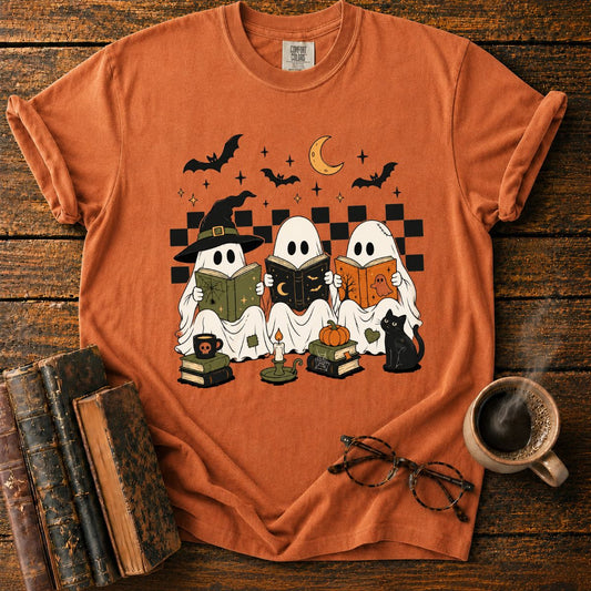 The Ghosts Are Reading Books T-Shirt