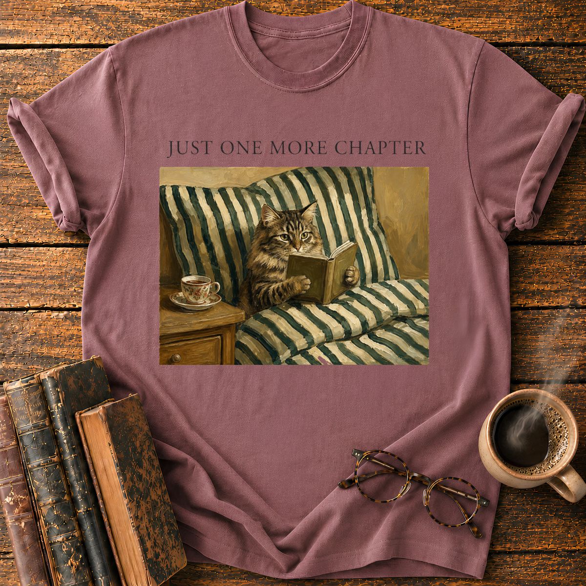 Just One More Chapter T-Shirt
