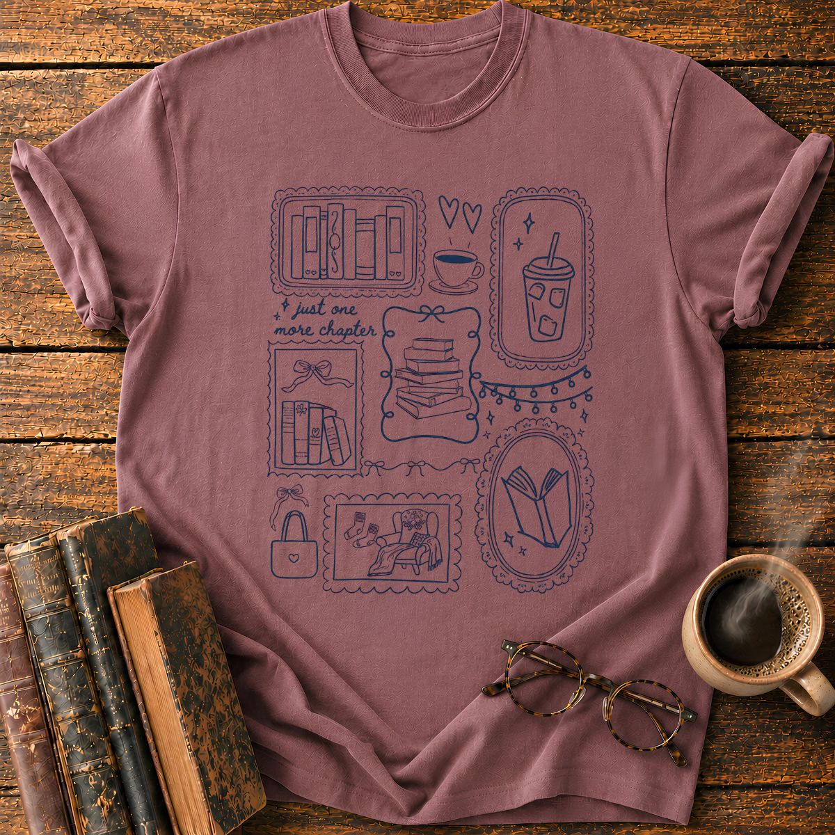 Reading Vintage Stamp T-Shirt