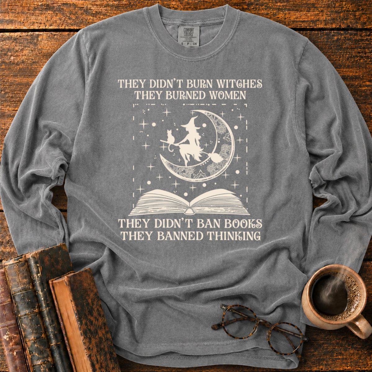 Banned Books Witch LS T-Shirt
