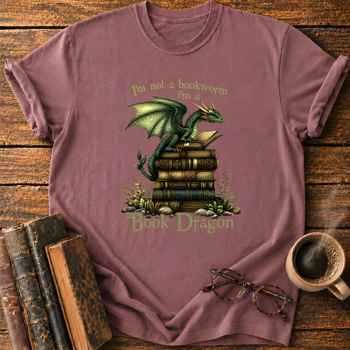 Book Dragon T-Shirt