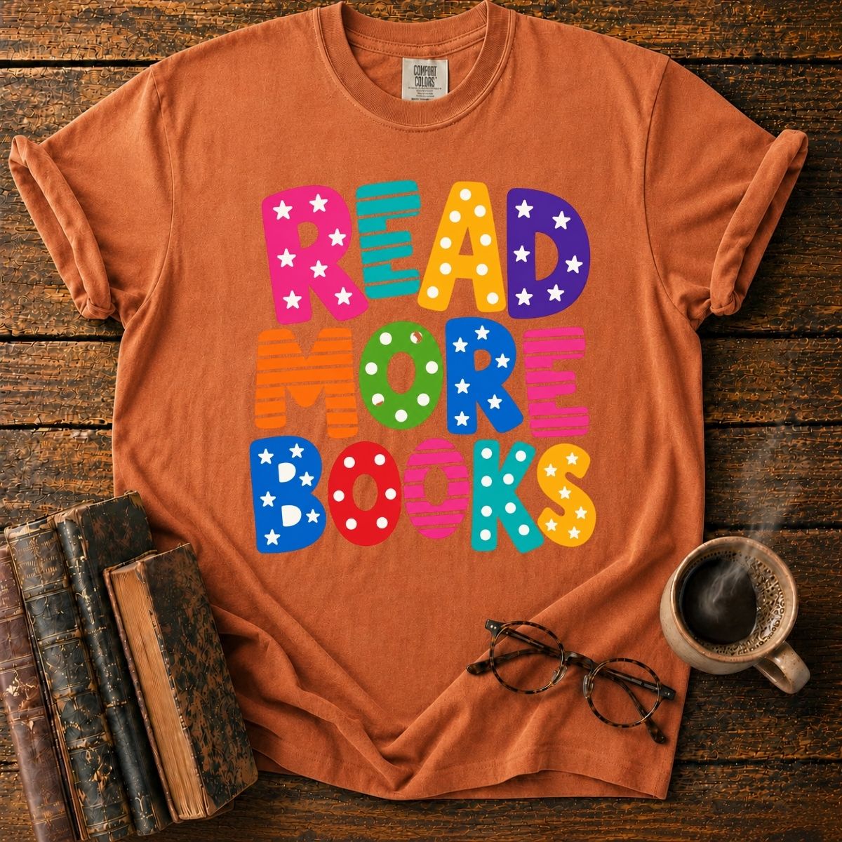 Read More Books Typography T-Shirt