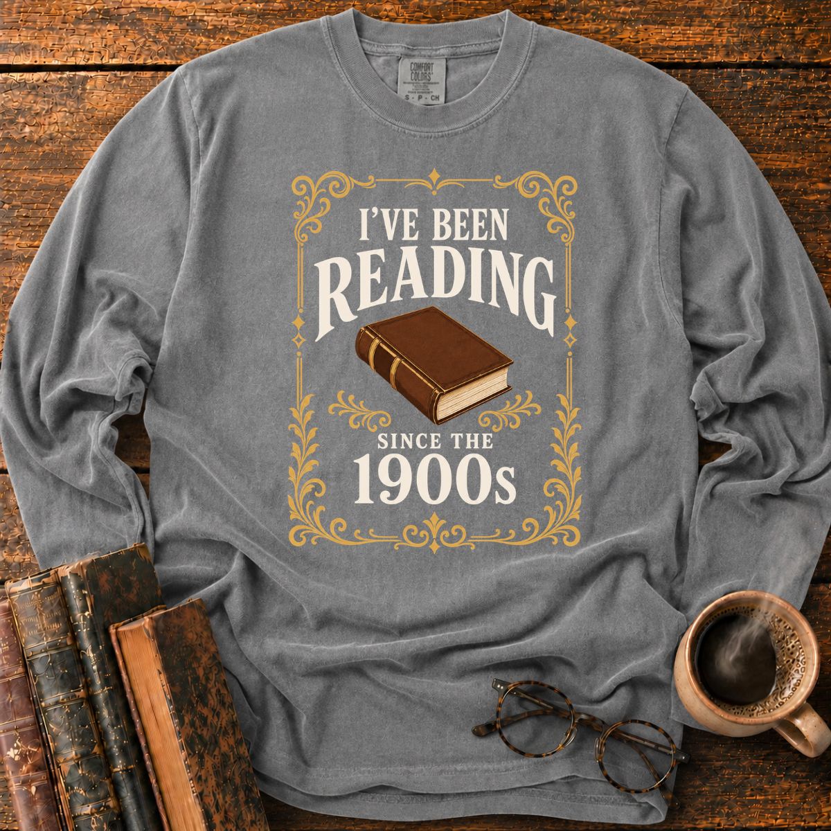 Vintage Reading Since The 1900s LS T-Shirt