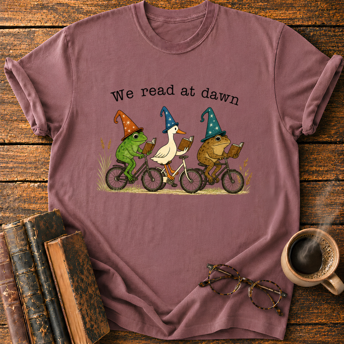 We Read at Dawn T-Shirt