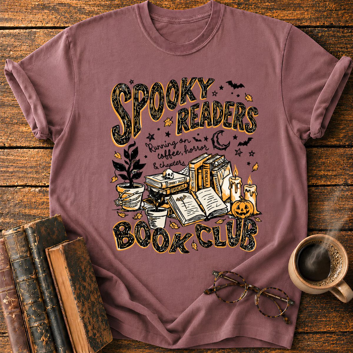 Spooky Readers Book Club T-Shirt