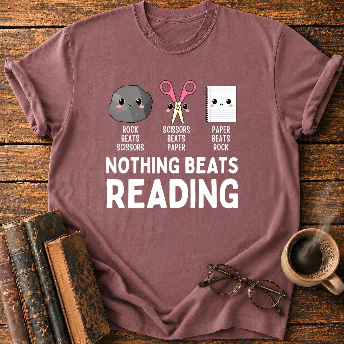 Nothing Beats Reading T-Shirt