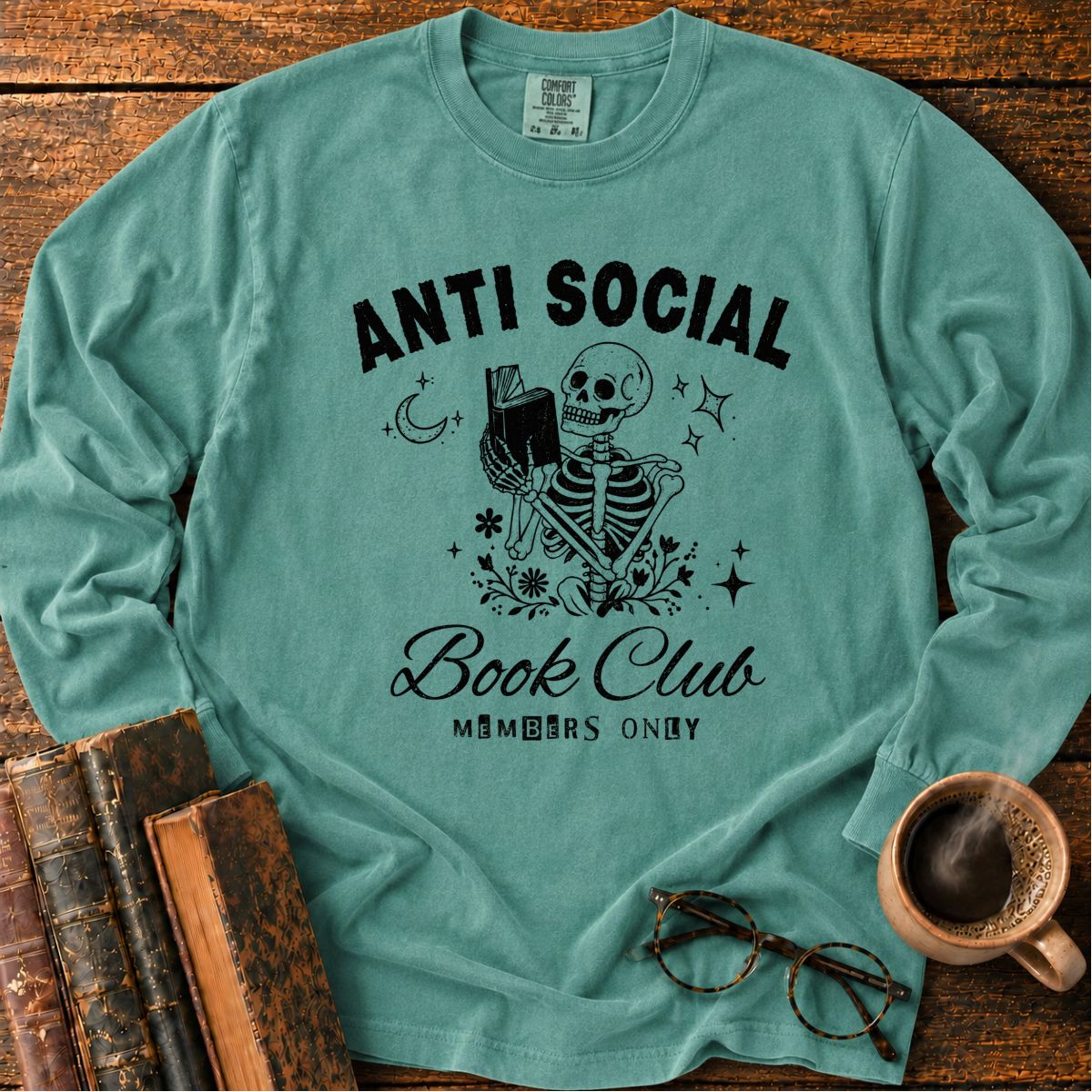 Anti Social Book Club LS T-Shirt