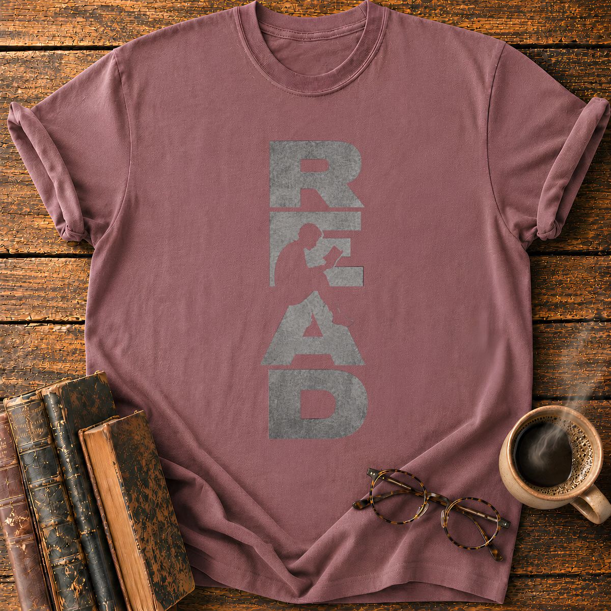 READ_ A Man in Letters T-Shirt