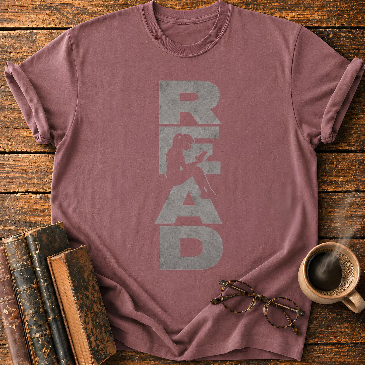 READ_ A Woman in Letters T-Shirt