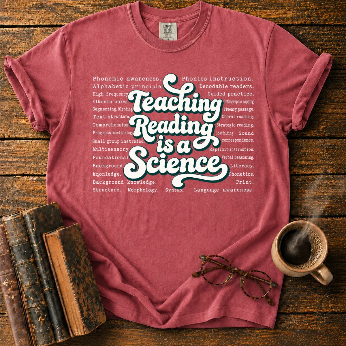 Teaching Reading Is a Science T-Shirt