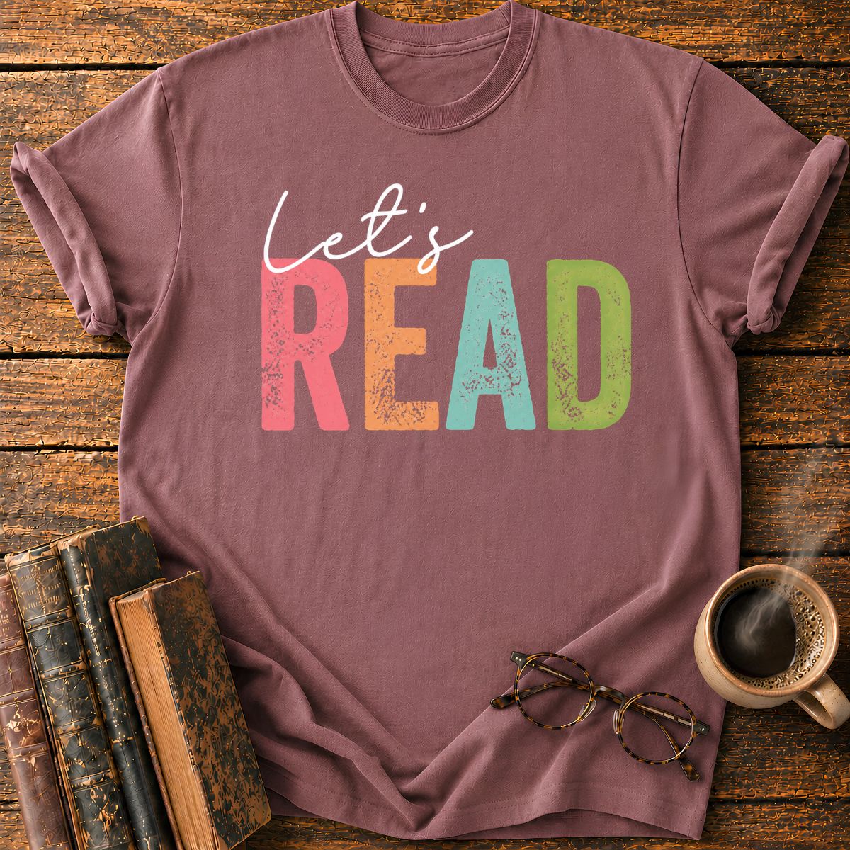 Let's Read T-Shirt
