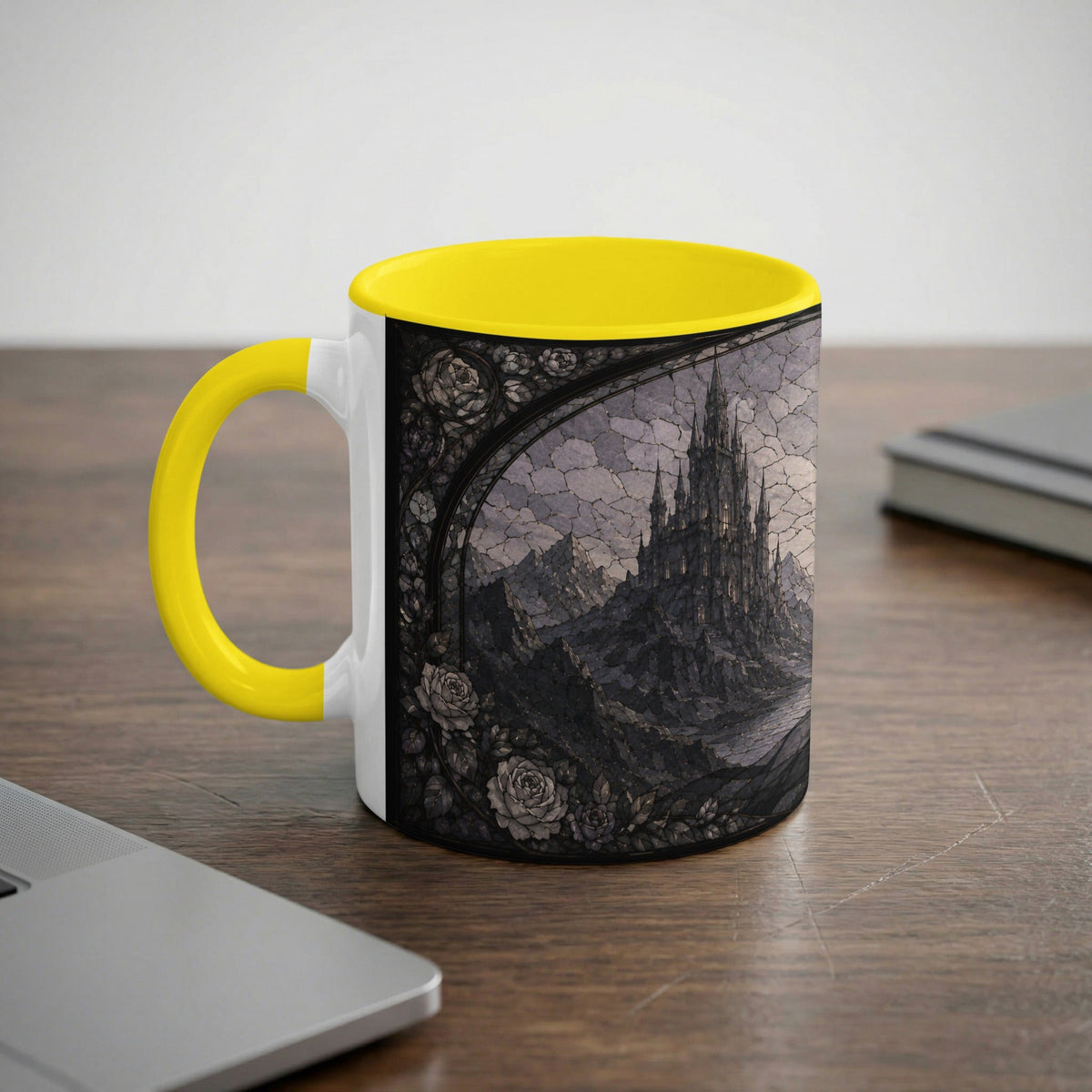 Assassin & Stag Stained Glass Mug