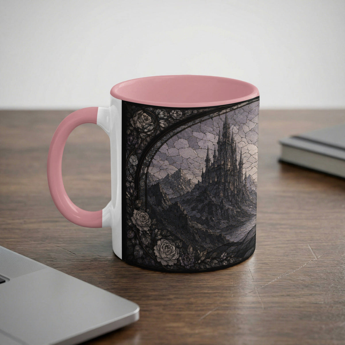 Assassin & Stag Stained Glass Mug