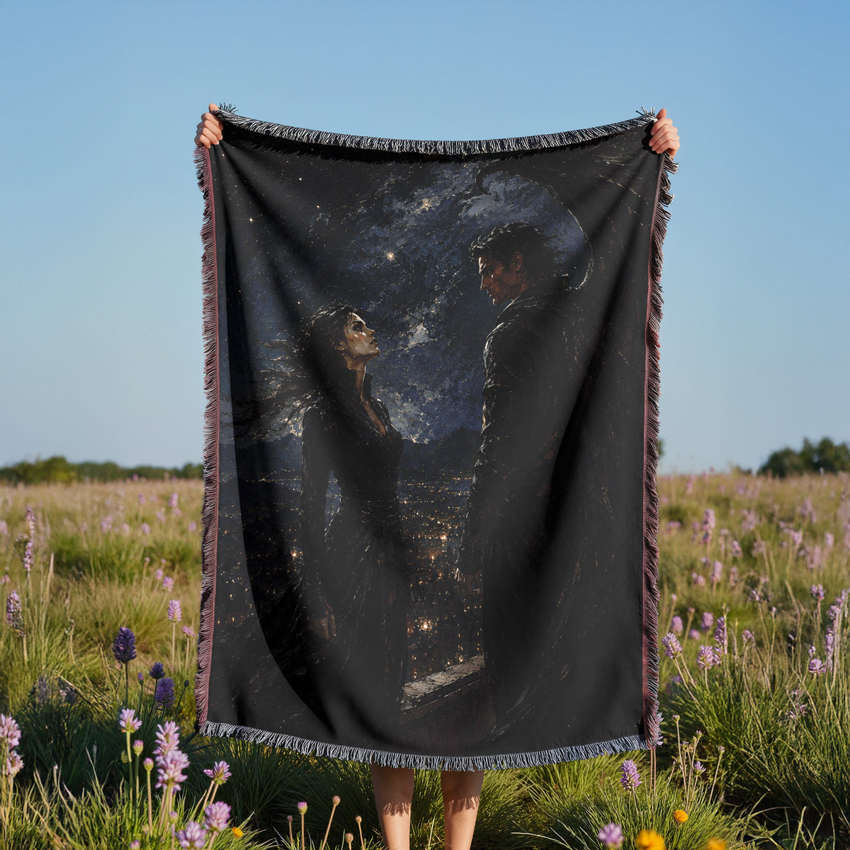 Fae Bound Woven Throw Blanket