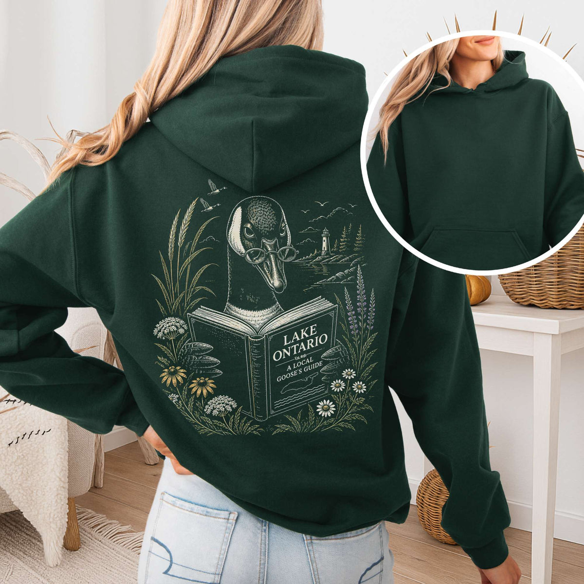Lake Ontario Local Goose Guide Hoodie