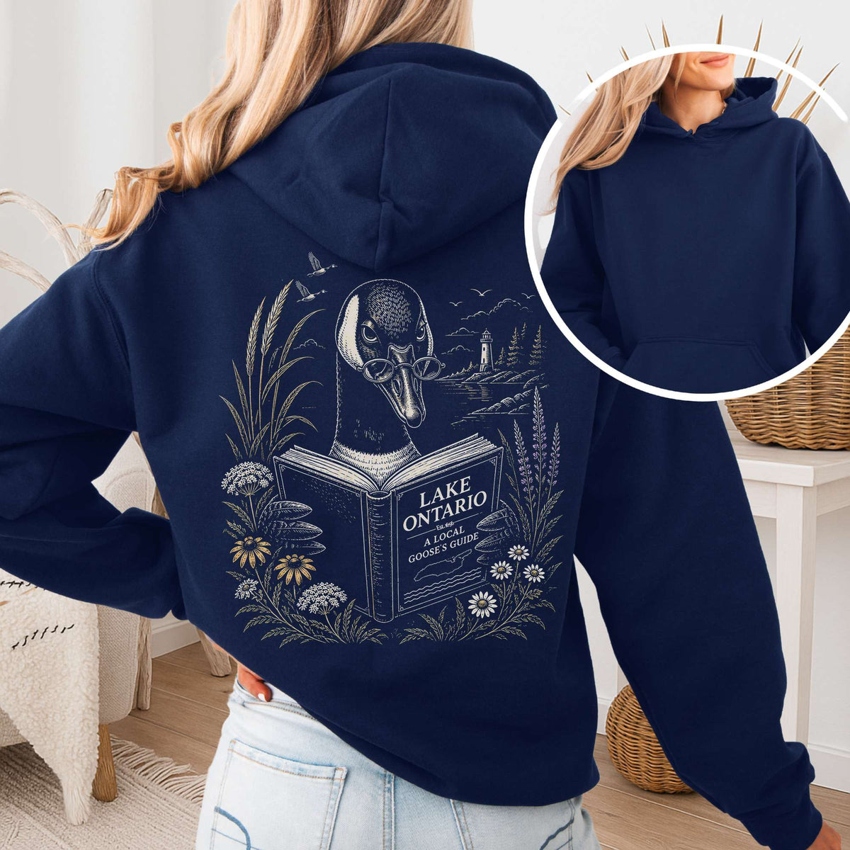Lake Ontario Local Goose Guide Hoodie