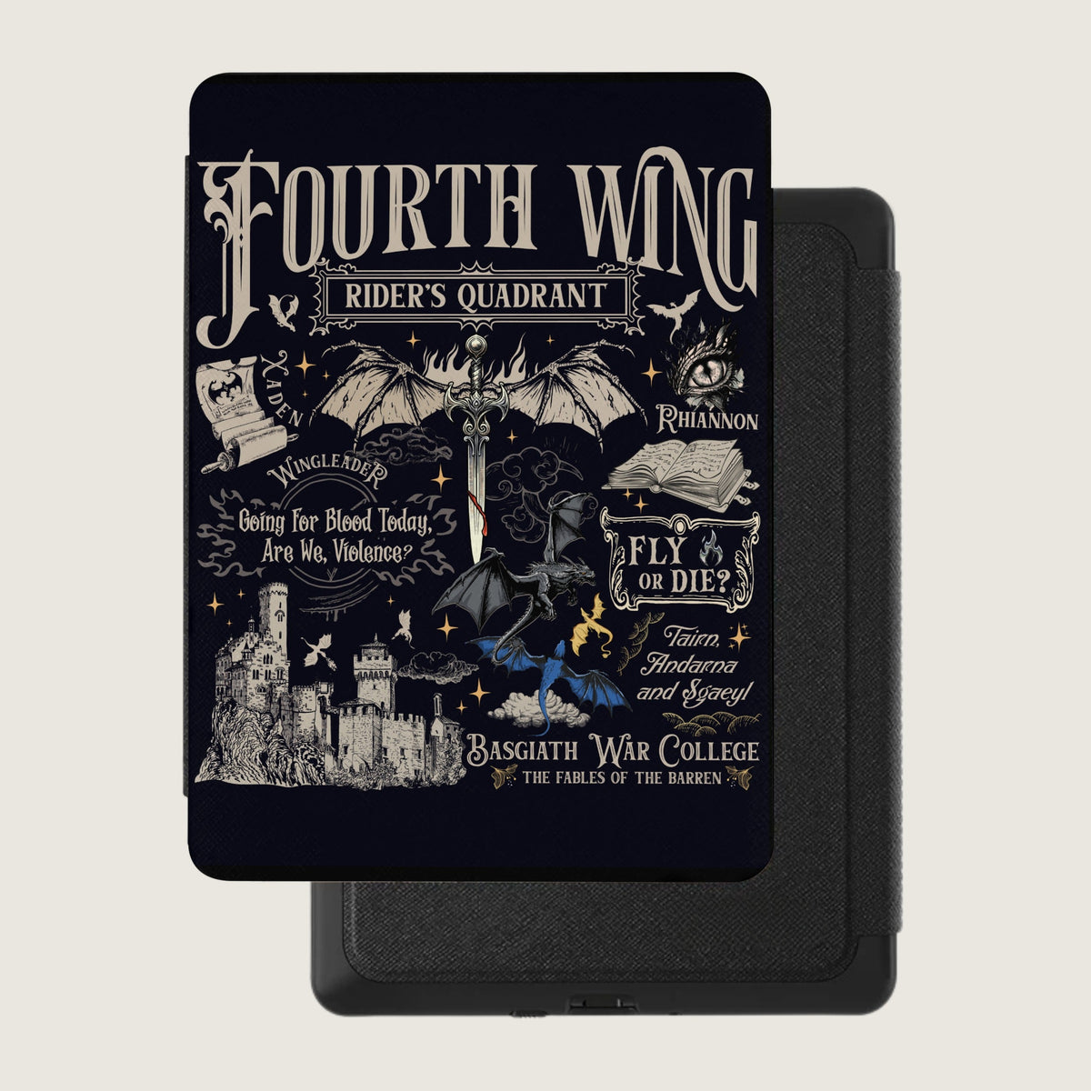 Rider's Quadrant Kindle Case