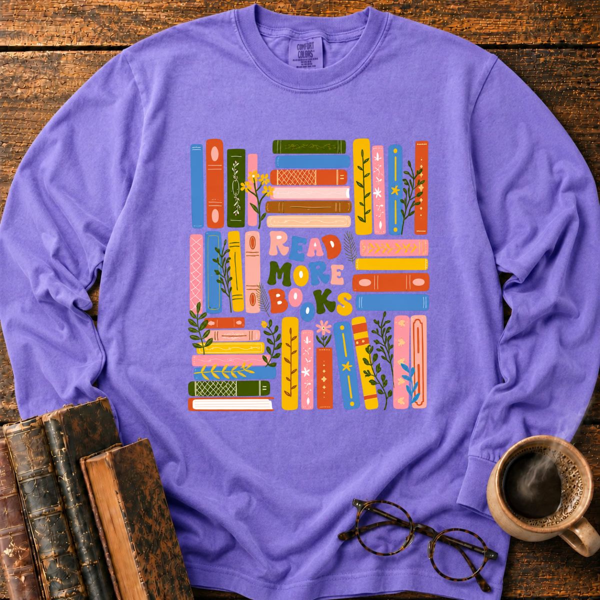 Read More Books Long Sleeve T-Shirt